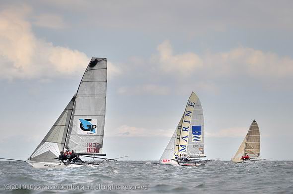 парусные новости, гран при германии в классе яхт 18ft skiff